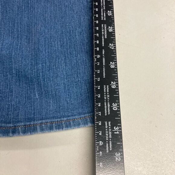OLD NAVY Sweet Heart Jeans Blue Size 2 Inseam 30.5 - Picture 3 of 10
